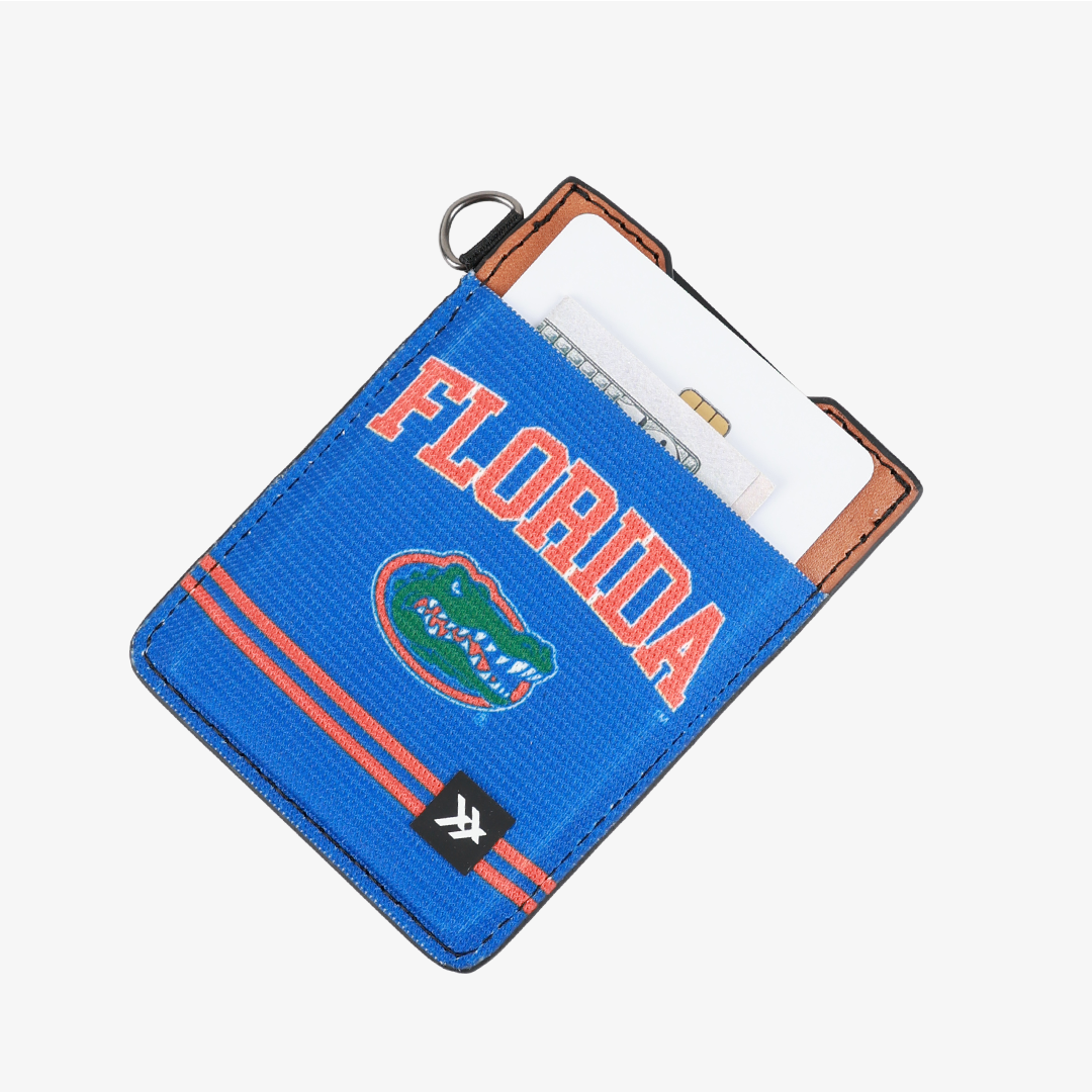 Vertical Leather Wallet - Florida Gators - Thread®