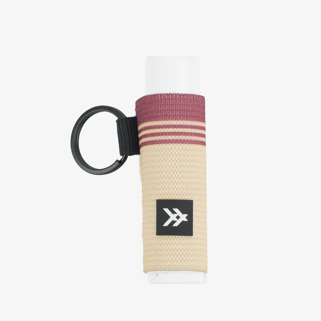 Chapstick Holder Keychain - Florida State Stripe - Thread®