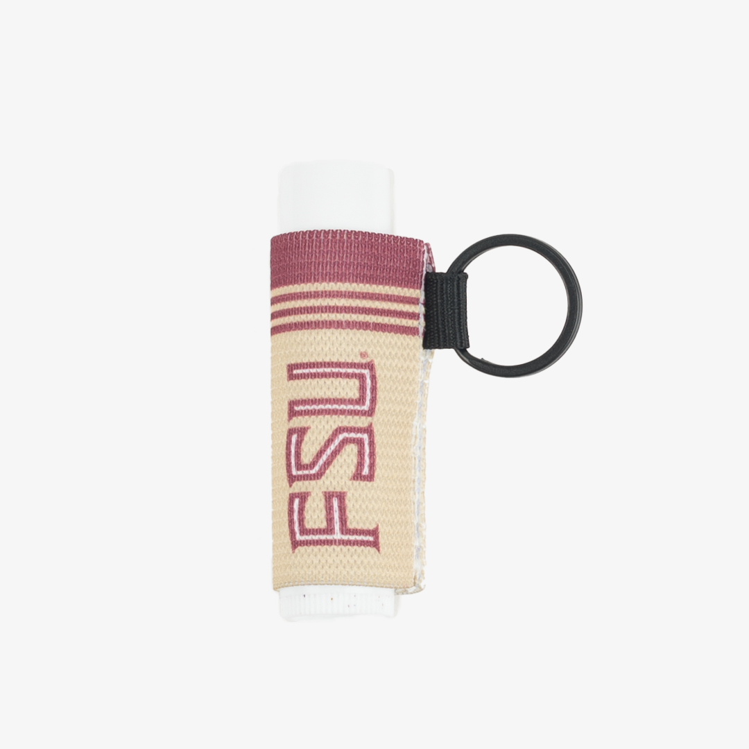 Chapstick Holder Keychain - Florida State Stripe - Thread®