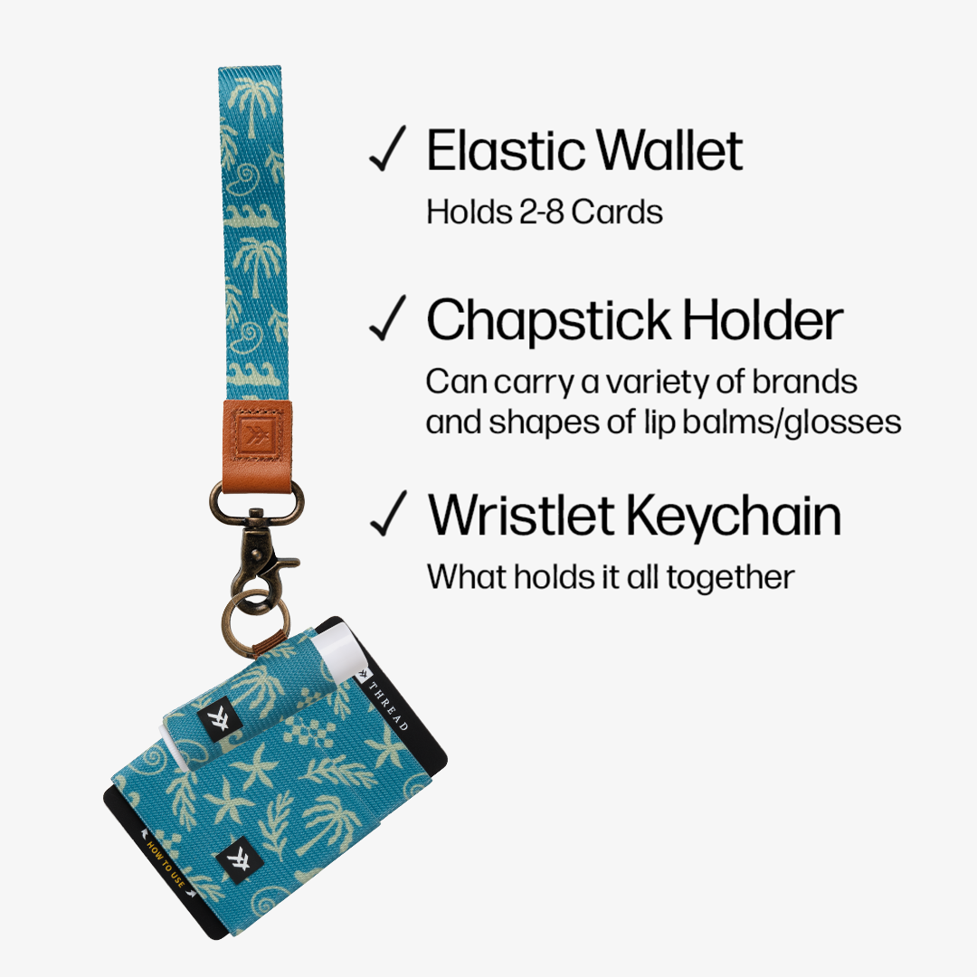 Elastic Wallet - High Tide - Thread®