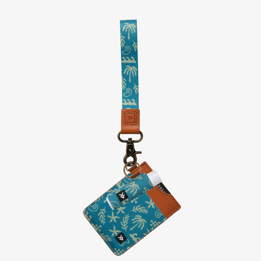 Vertical Leather Wallet Everyday Carry Set - High Tide - Thread®