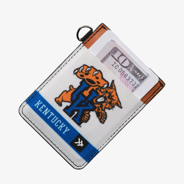 Vertical Leather Wallet - Kentucky Wildcat - Thread®