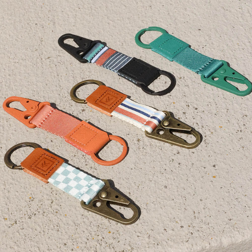 ASOS DESIGN chain keyring with clip