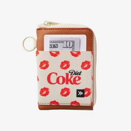 Leather Zip Wallet - Diet Coke Kiss - Thread®