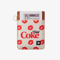 Vertical Leather Wallet - Diet Coke Kiss - Thread®