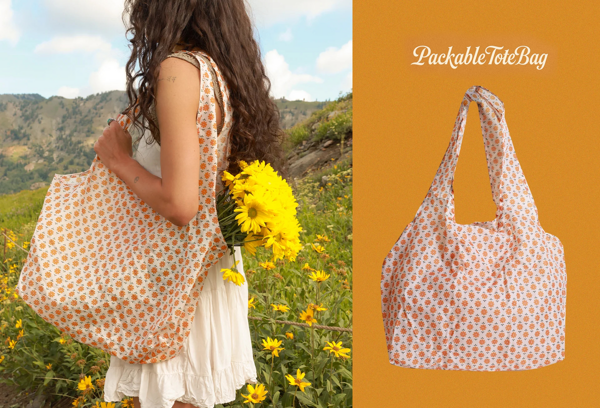 Daisy Collection's Packable Tote Bag pattern