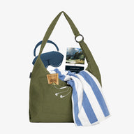 Large Slouchy Shoulder Bag - Olive - Thread®