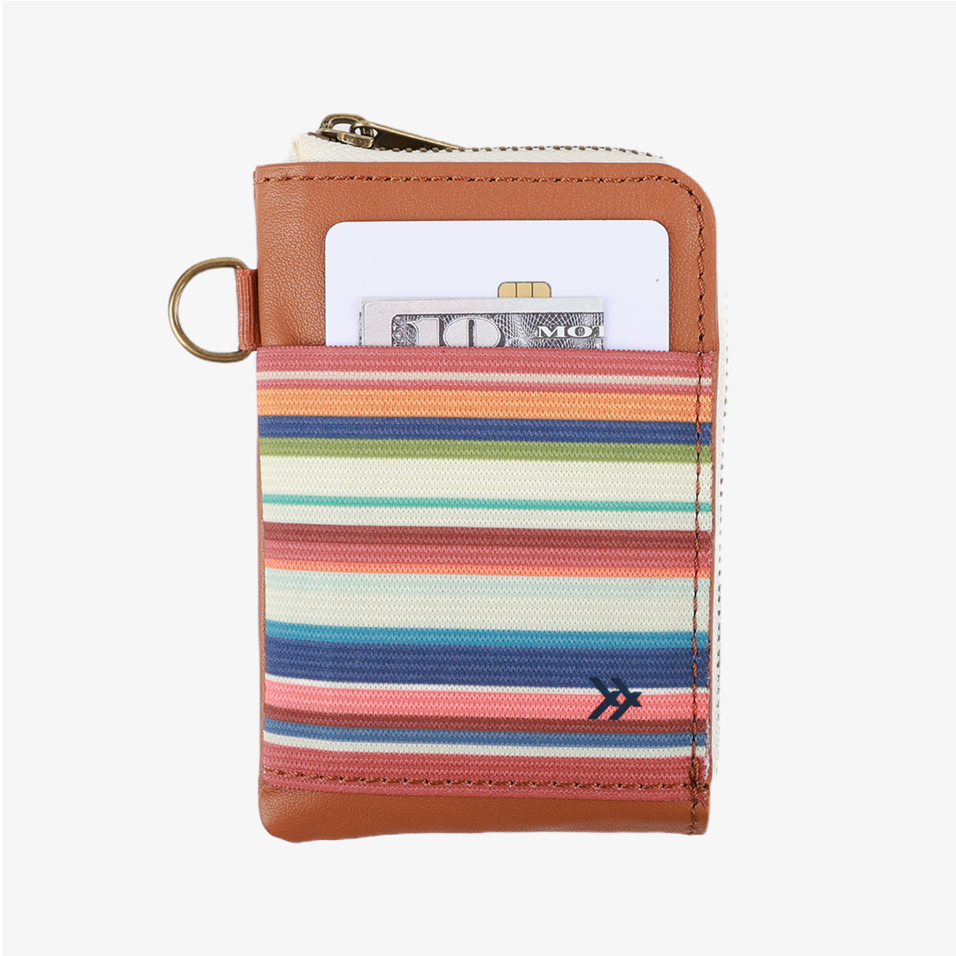 Leather Zip Wallet - Baja - Thread®
