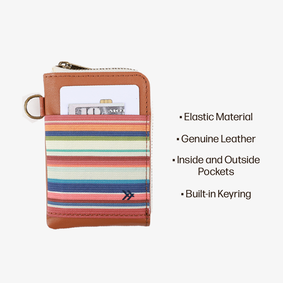 Leather Zip Wallet Everyday Carry Set - Baja - Thread®