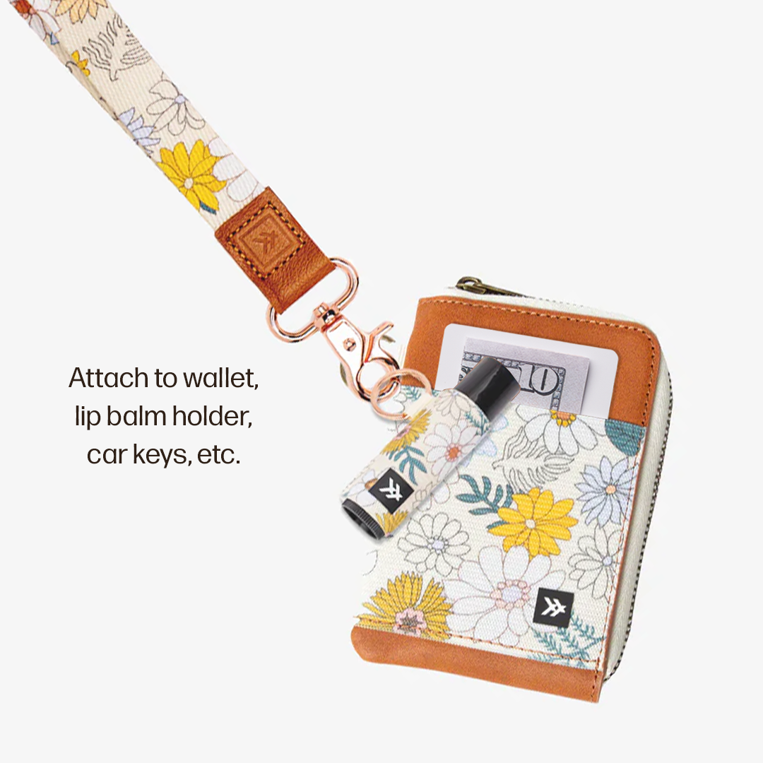 Leather Zip Wallet Everyday Carry Set - Blossom - Thread®