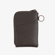 Leather Zip Wallet - Chocolate - Thread®