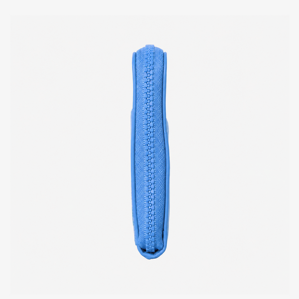 Leather Zip Wallet - Cornflower - Thread®