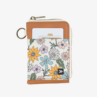 Leather Zip Wallet - Mountain Flowers - Thread®