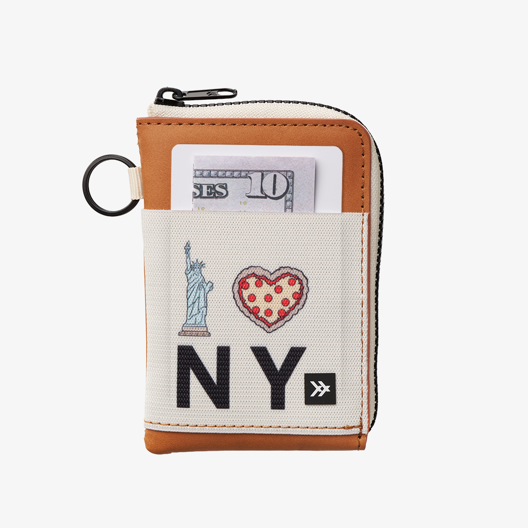 Leather Zip Wallet - New York - Thread®