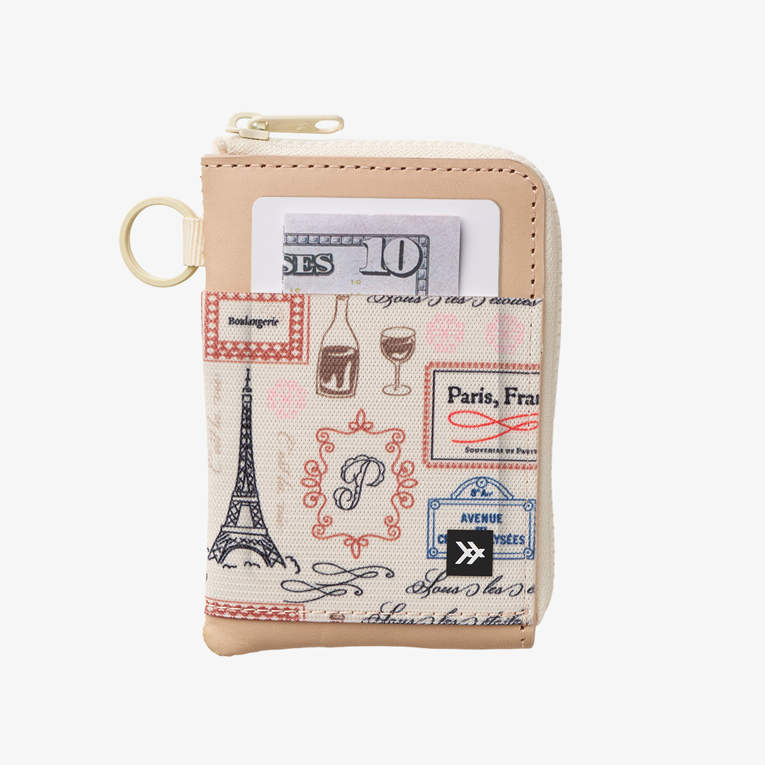 Leather Zip Wallet - Paris - Thread®
