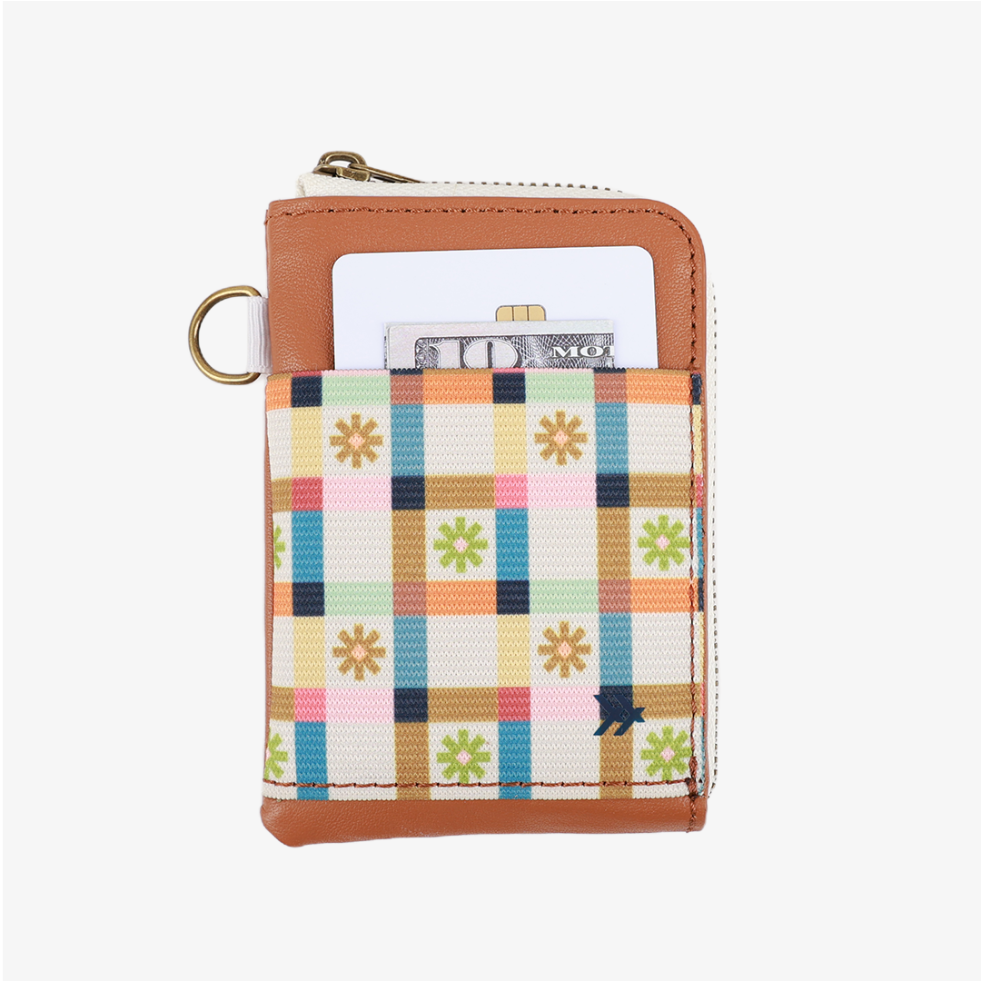 Leather Zip Wallet - Picnic - Thread®