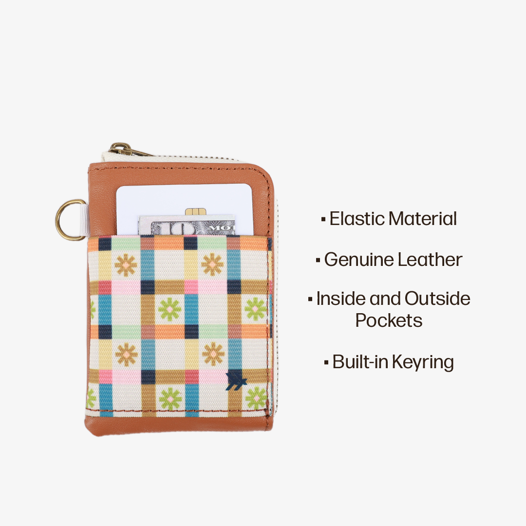 Leather Zip Wallet Everyday Carry Set - Picnic - Thread®
