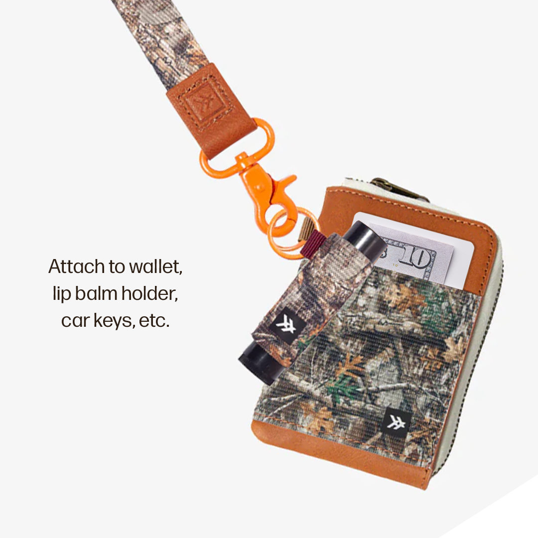 Leather Zip Wallet Everyday Carry Set - Realtree Edge - Thread®