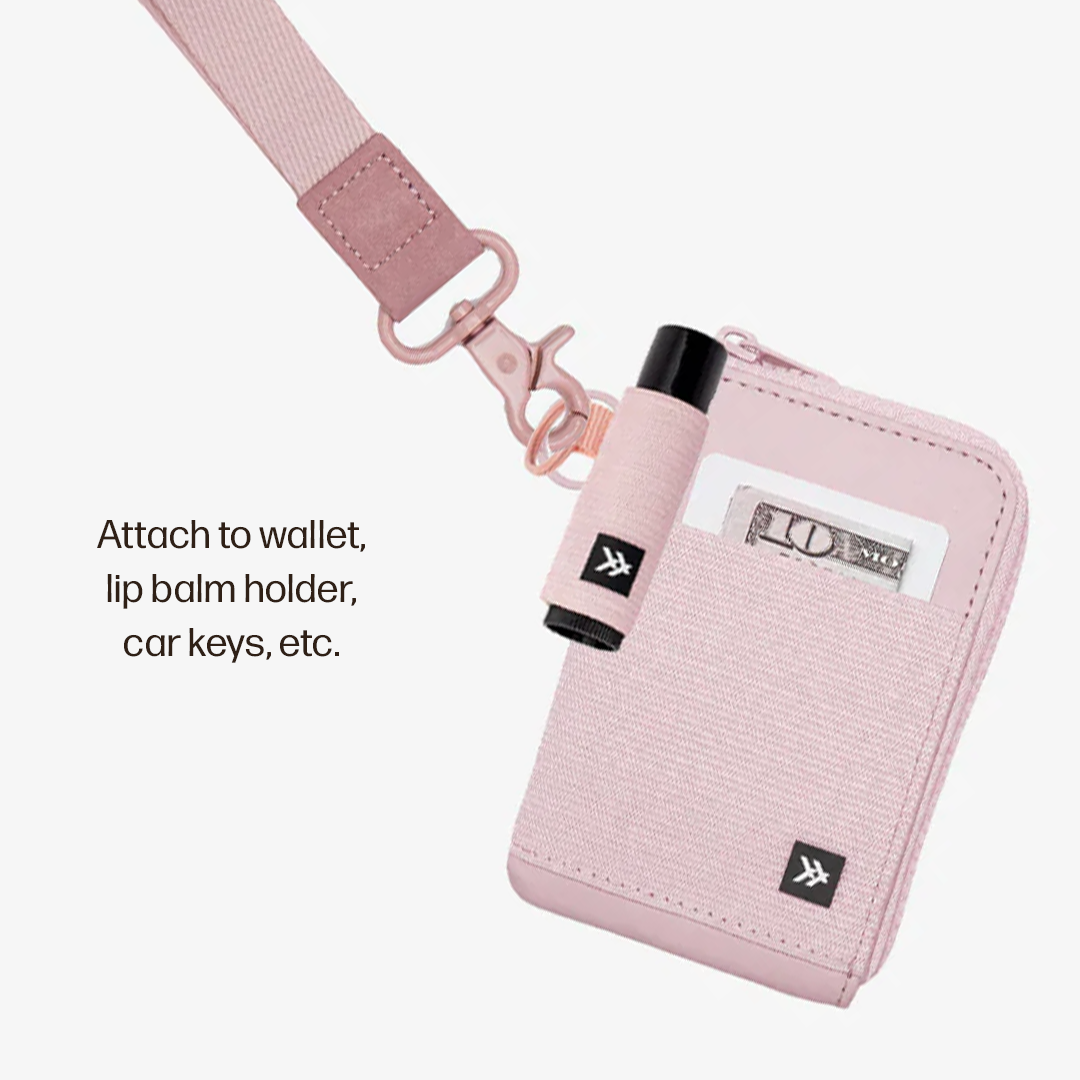Leather Zip Wallet Everyday Carry Set - Rose Dust - Thread®
