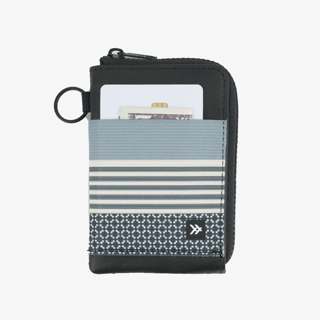 Leather Zip Wallet - Sanders Stone - Thread®