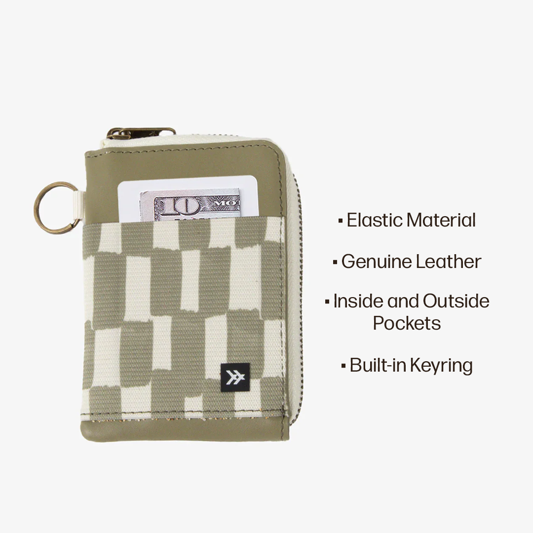 Leather Zip Wallet Everyday Carry Set - Scout - Thread®