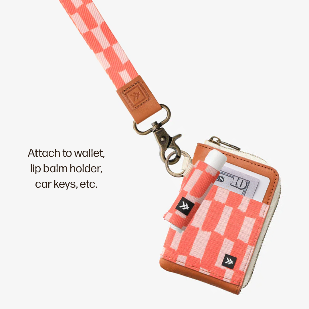 Leather Zip Wallet Everyday Carry Set - Scout Peach - Thread®
