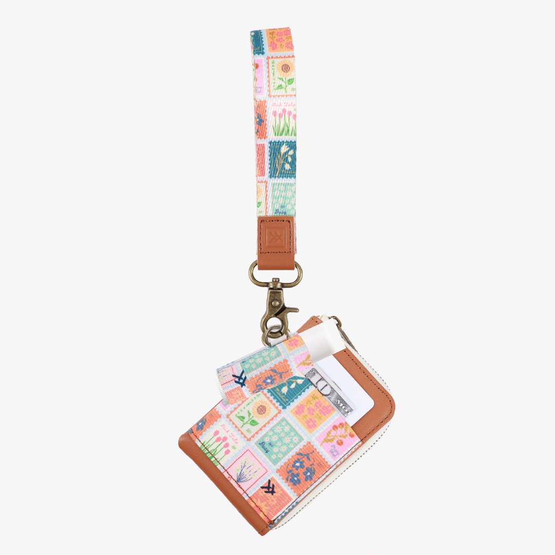 Leather Zip Wallet Everyday Carry Set - Stamps - Thread®