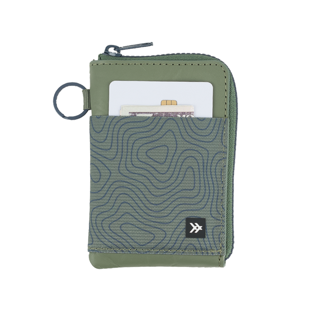 Leather Zip Wallet - Topo - Thread®