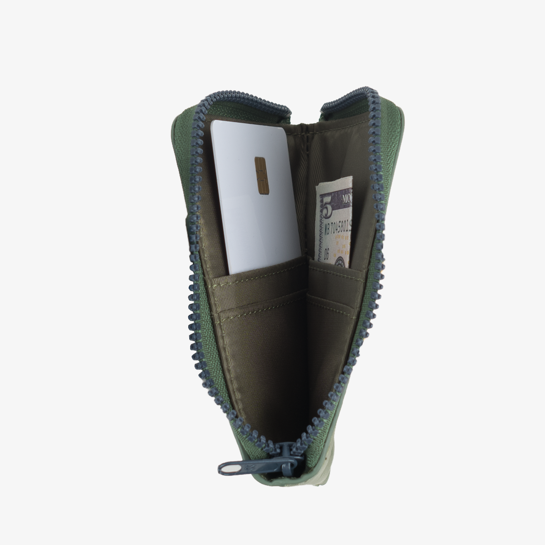 Leather Zip Wallet - Topo - Thread®