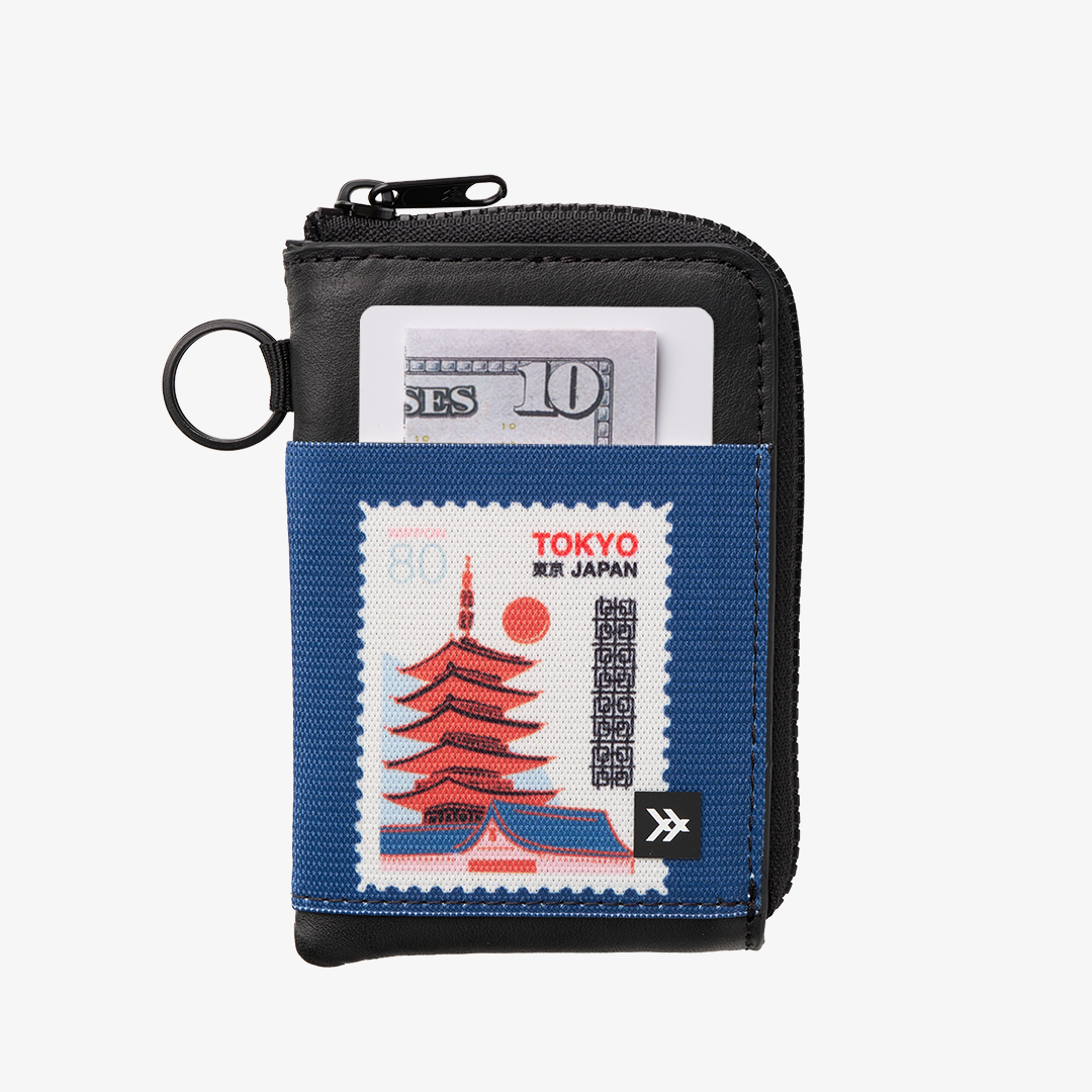 Leather Zip Wallet - Tokyo - Thread®