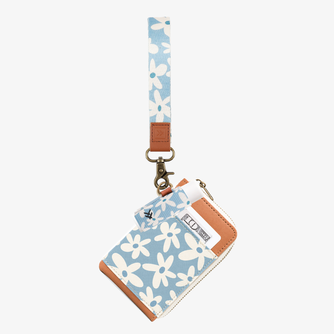 Leather Zip Wallet Everyday Carry Set - Fleur - Thread®