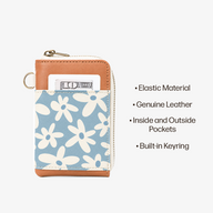 Leather Zip Wallet Everyday Carry Set - Fleur - Thread®