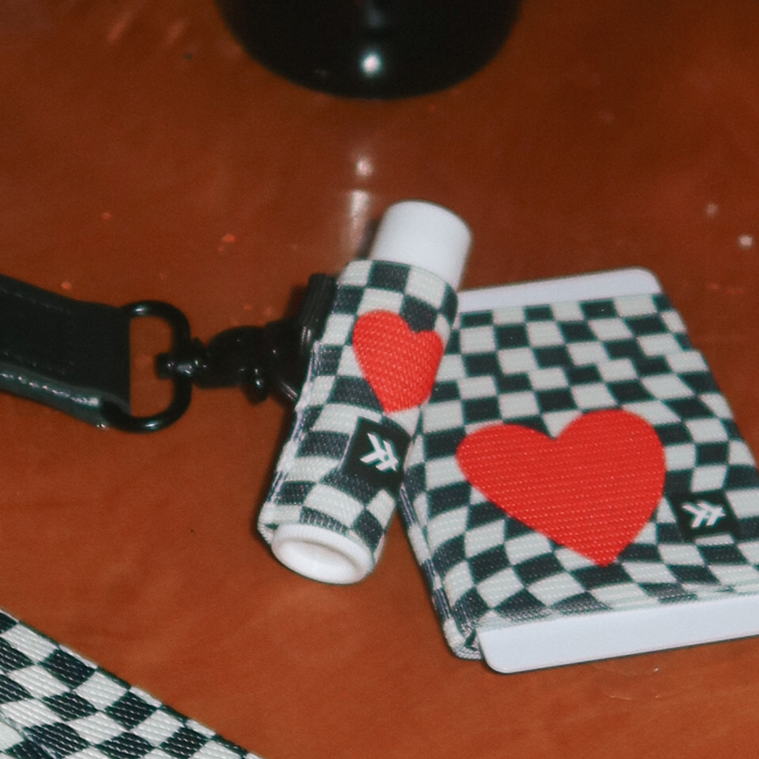 Mercer | Chapstick Holder Keychain | Convenient & Secure Elastic
