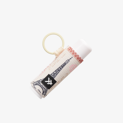 Paris - Chapstick Holder Keychain