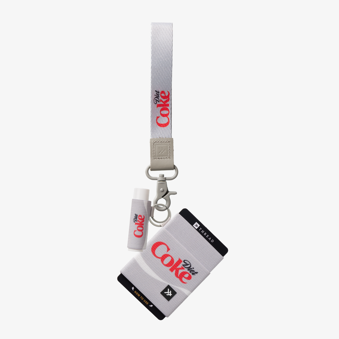 Elastic Wallet Everyday Carry Set - Diet Coke Logo - Thread®