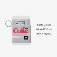 Elastic Wallet Everyday Carry Set - Diet Coke Logo - Thread®