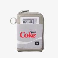 Leather Zip Wallet - Diet Coke Logo - Thread®