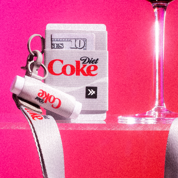 Chapstick Holder Keychain - Diet Coke Logo - Thread®