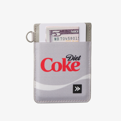 Diet Coke Logo - Vertical Leather Wallet
