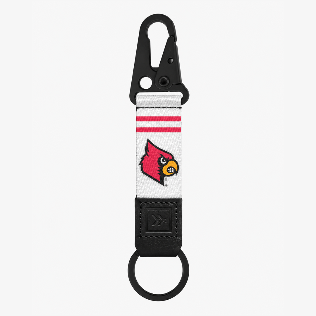 Louisville White - Keychain Clip