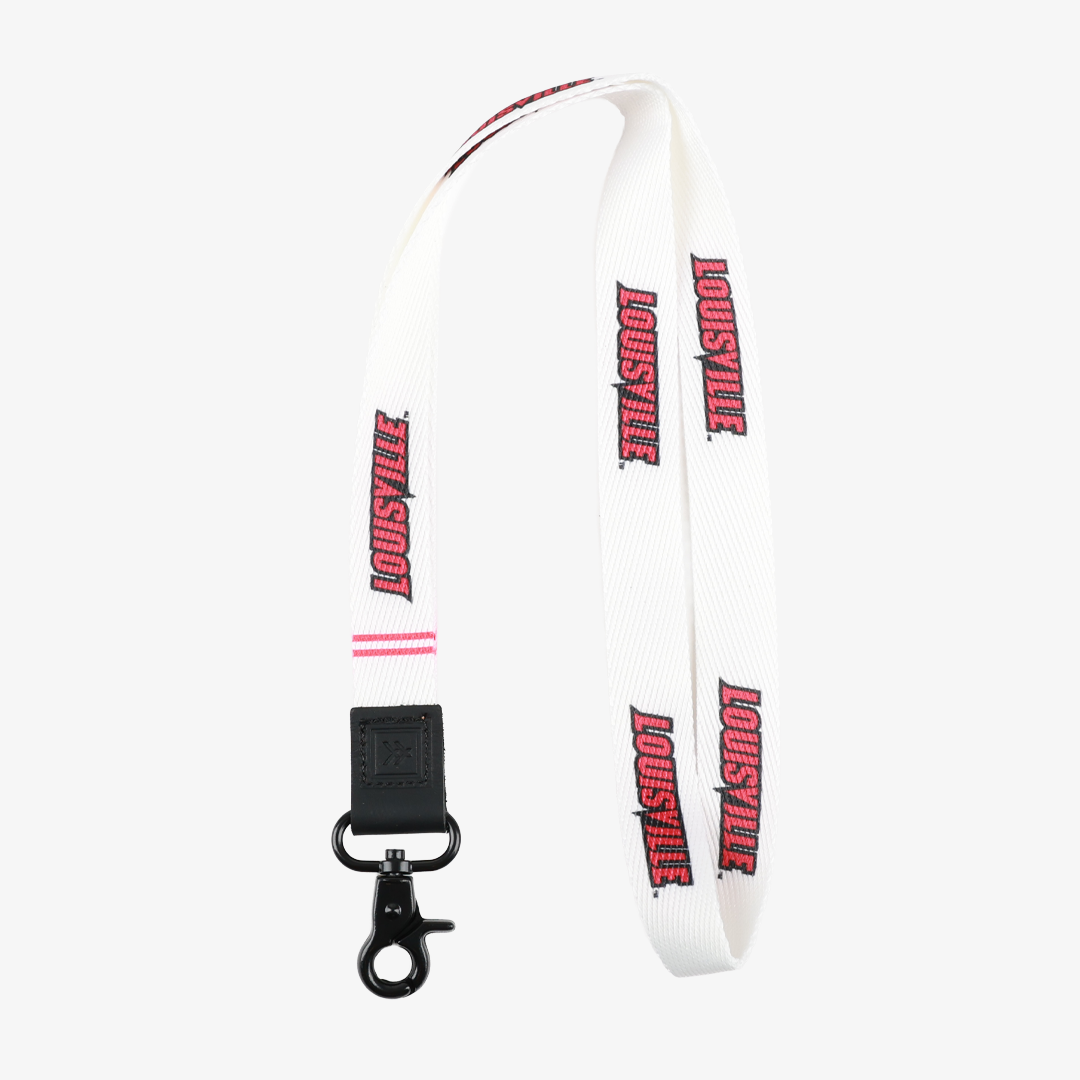 Louisville White - Neck Lanyard