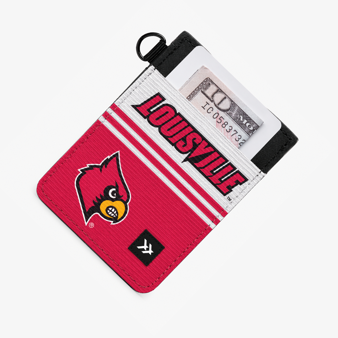 Louisville White - Vertical Leather Wallet