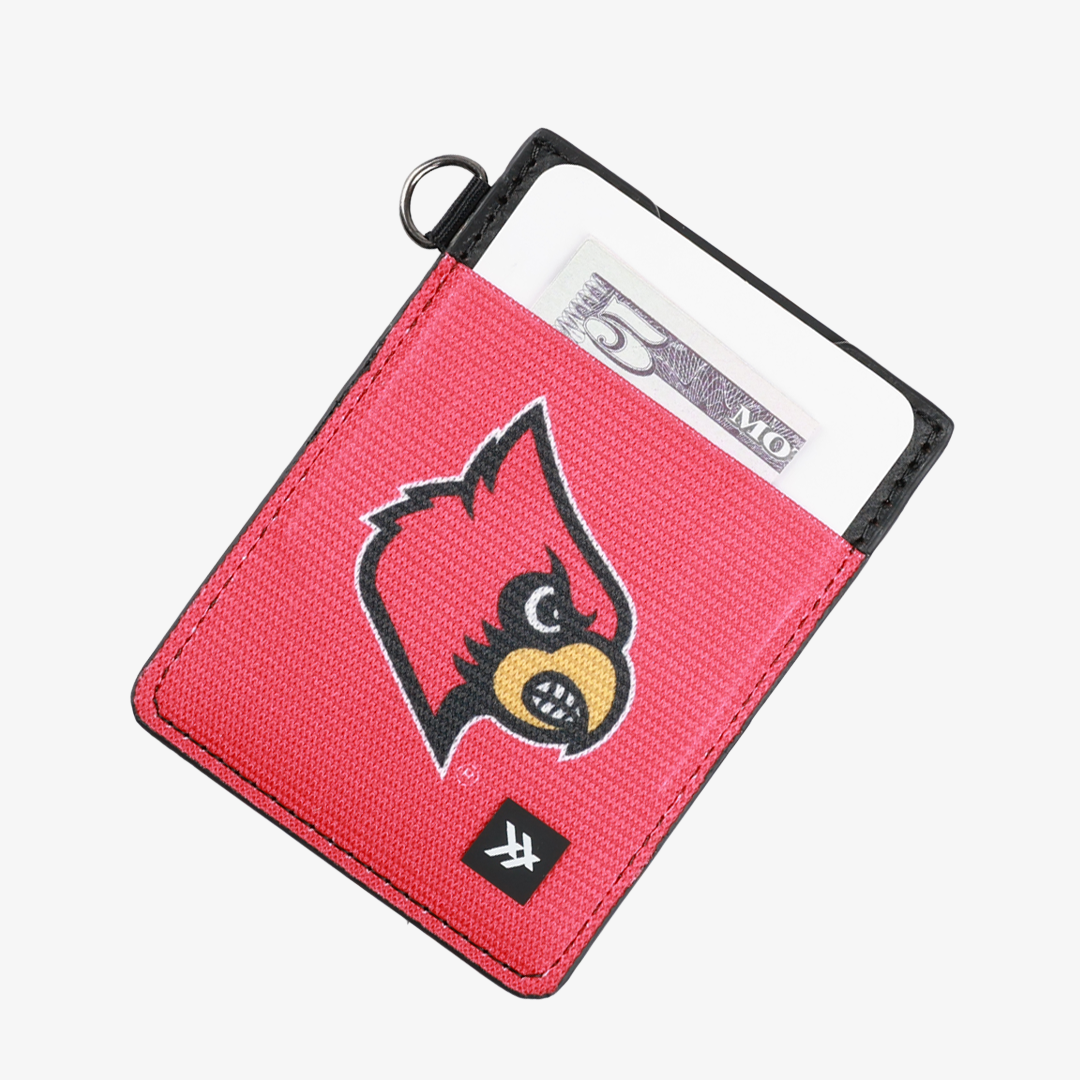 Louisville Red - Vertical Leather Wallet