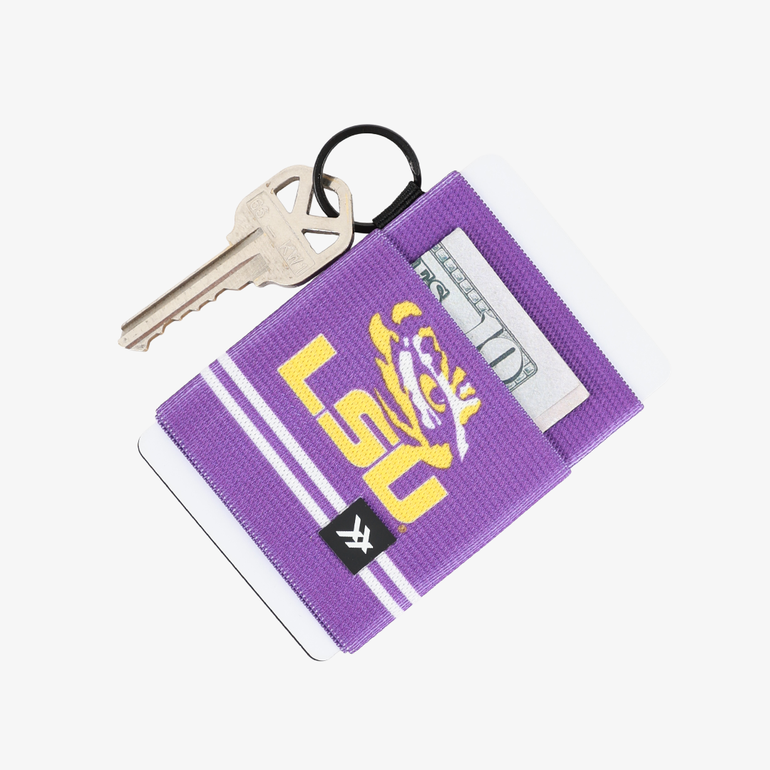 Elastic Wallet - LSU Purple - Thread®