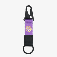 LSU Purple - Keychain Clip