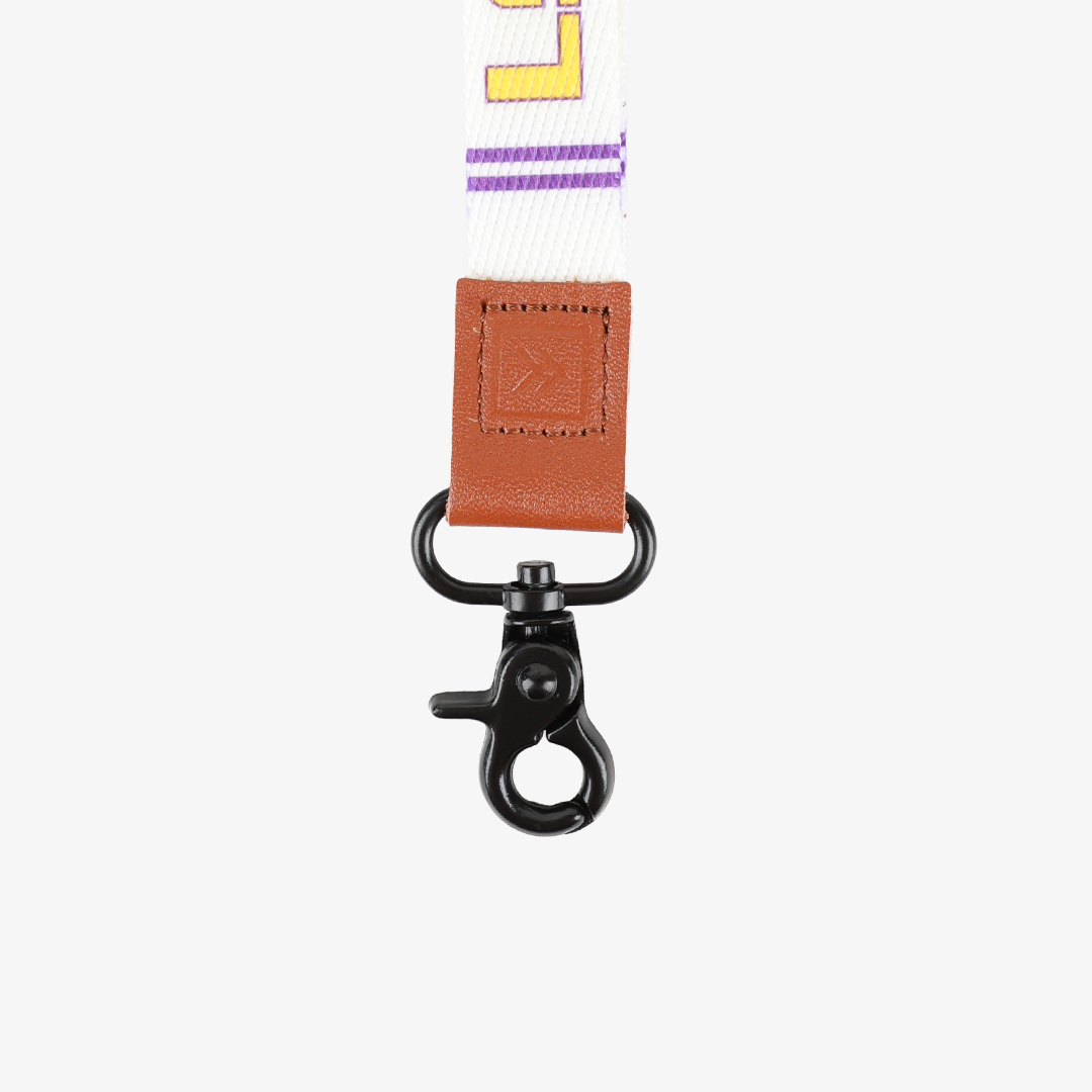 Wristlet Keychain - LSU White - Thread®