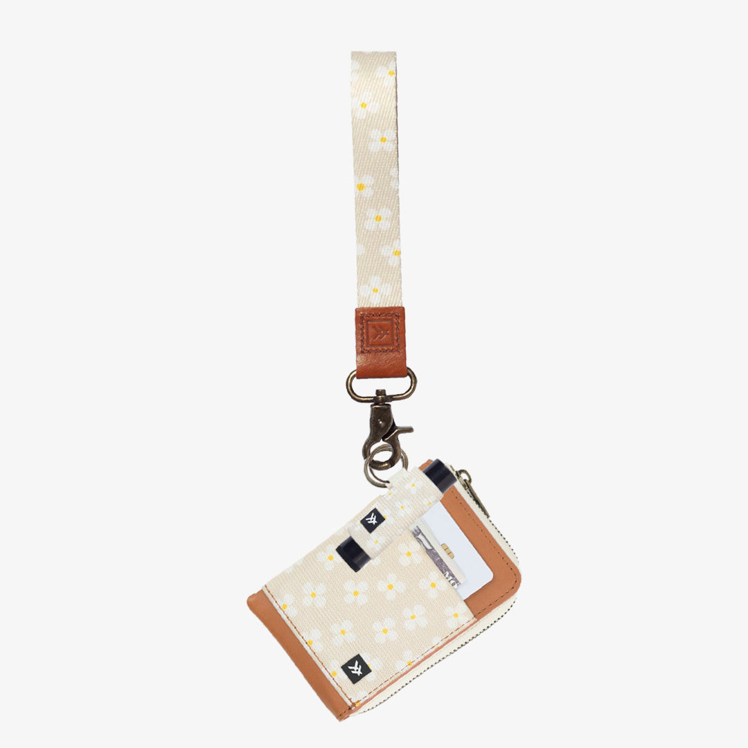 Leather Zip Wallet Everyday Carry Set - Luna Beige - Thread®