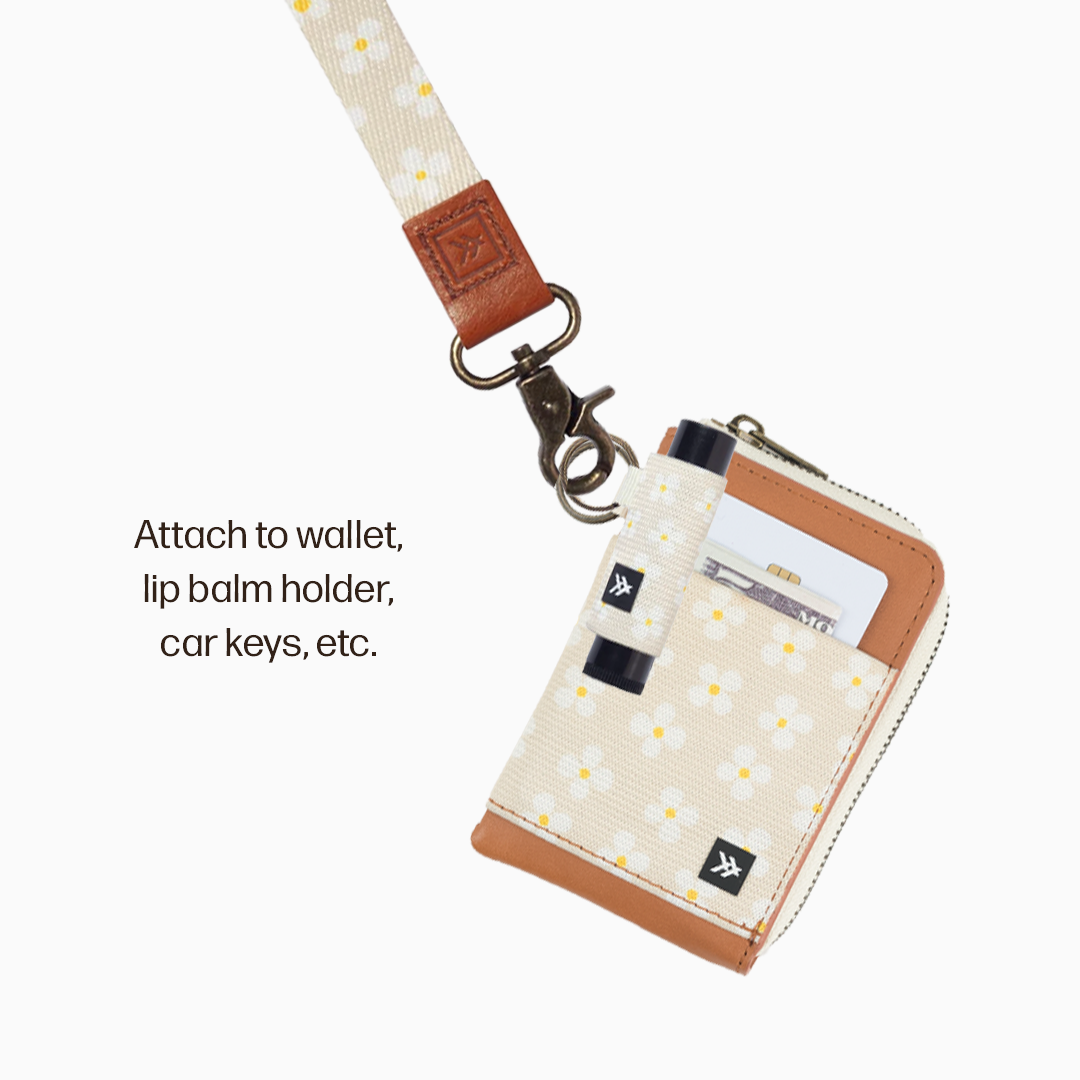 Leather Zip Wallet Everyday Carry Set - Luna Beige - Thread®