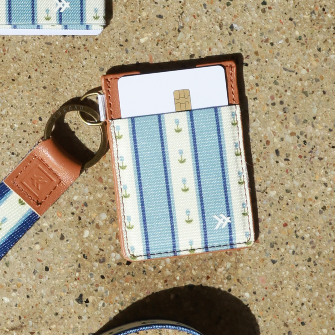 Vertical Leather Wallet - Madeline - Thread®