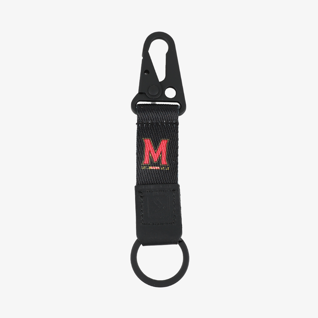 Maryland Black - Keychain Clip